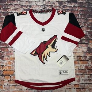 Fanatics White and Red Kids Jersey